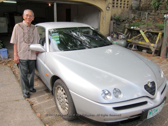 Doc Amado and his Alfa Romeo