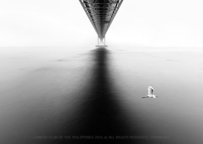 1st Place, Jijo de Guzman, Negative Space, BW