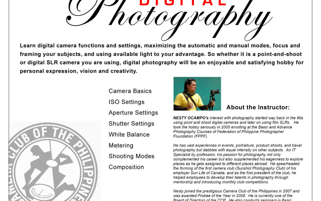 Fundamentals of Digital Photography