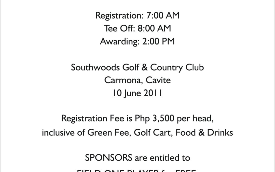 2011 Golf Tournament